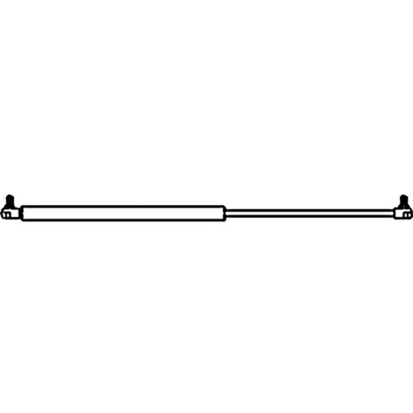 Aftermarket Gas Strut Rear Window Fits Massey Ferguson Tractor 4215 4220 4225 4235 4245 3904695M1 - main